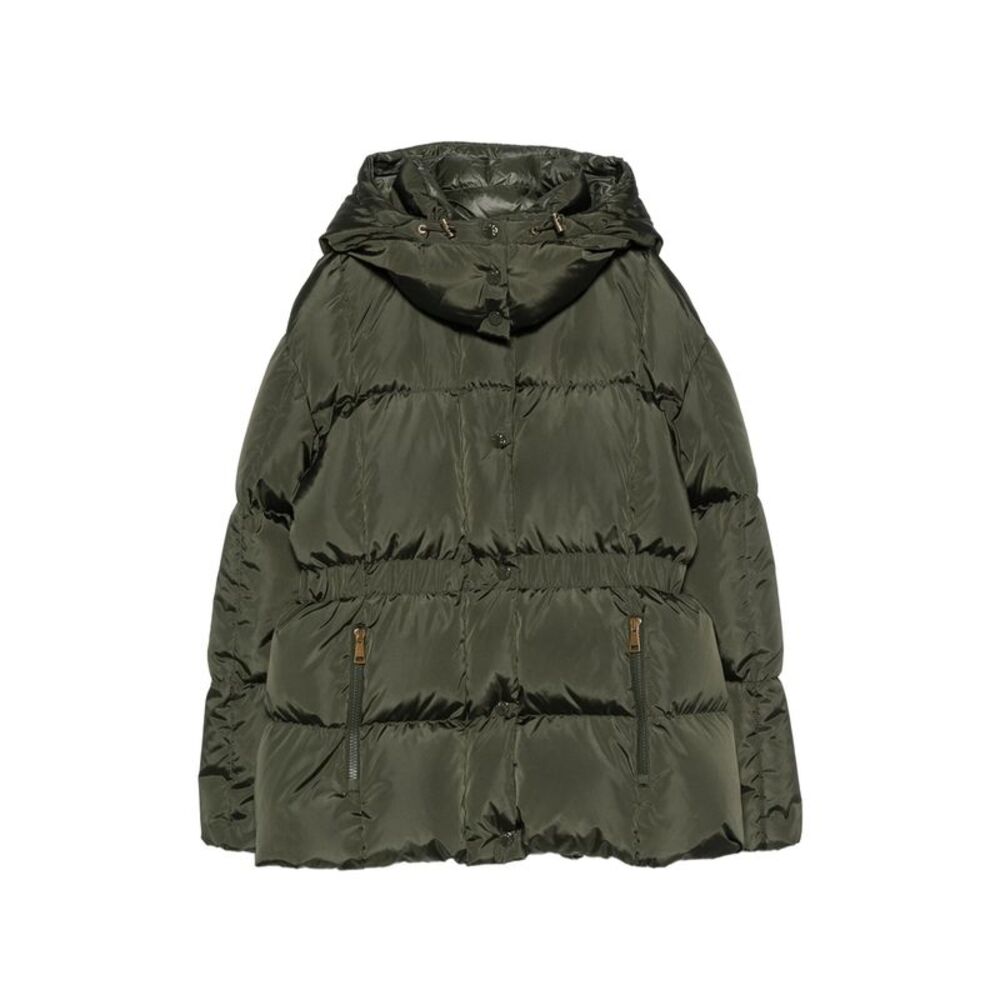 Moncler Green Jackets - Puffer Jackets Women